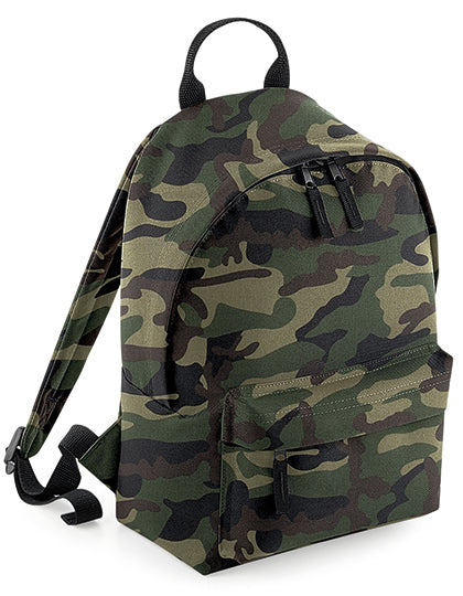 jungle camo rugzak bagbase mini