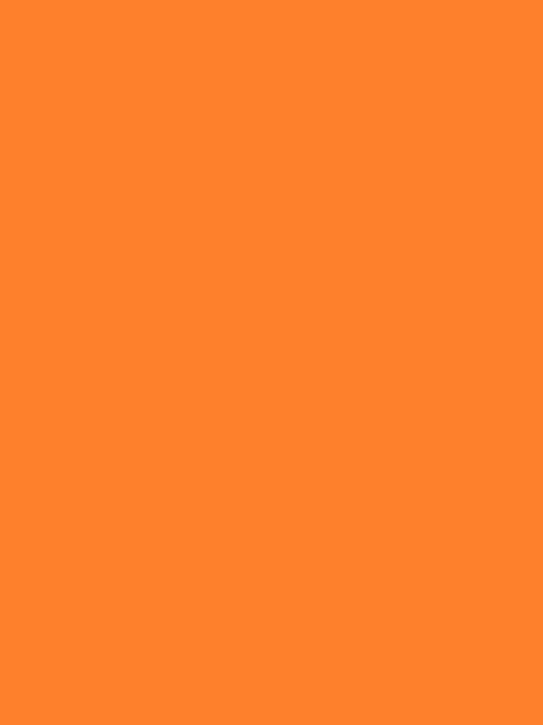 Fluo oranje | Vel 50 x 30cm