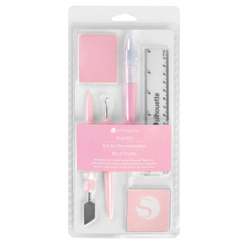 Silhouette tool kit roze