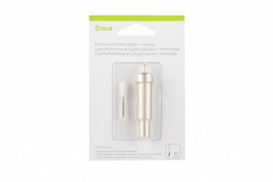 Cricut premium fine point blade + housing