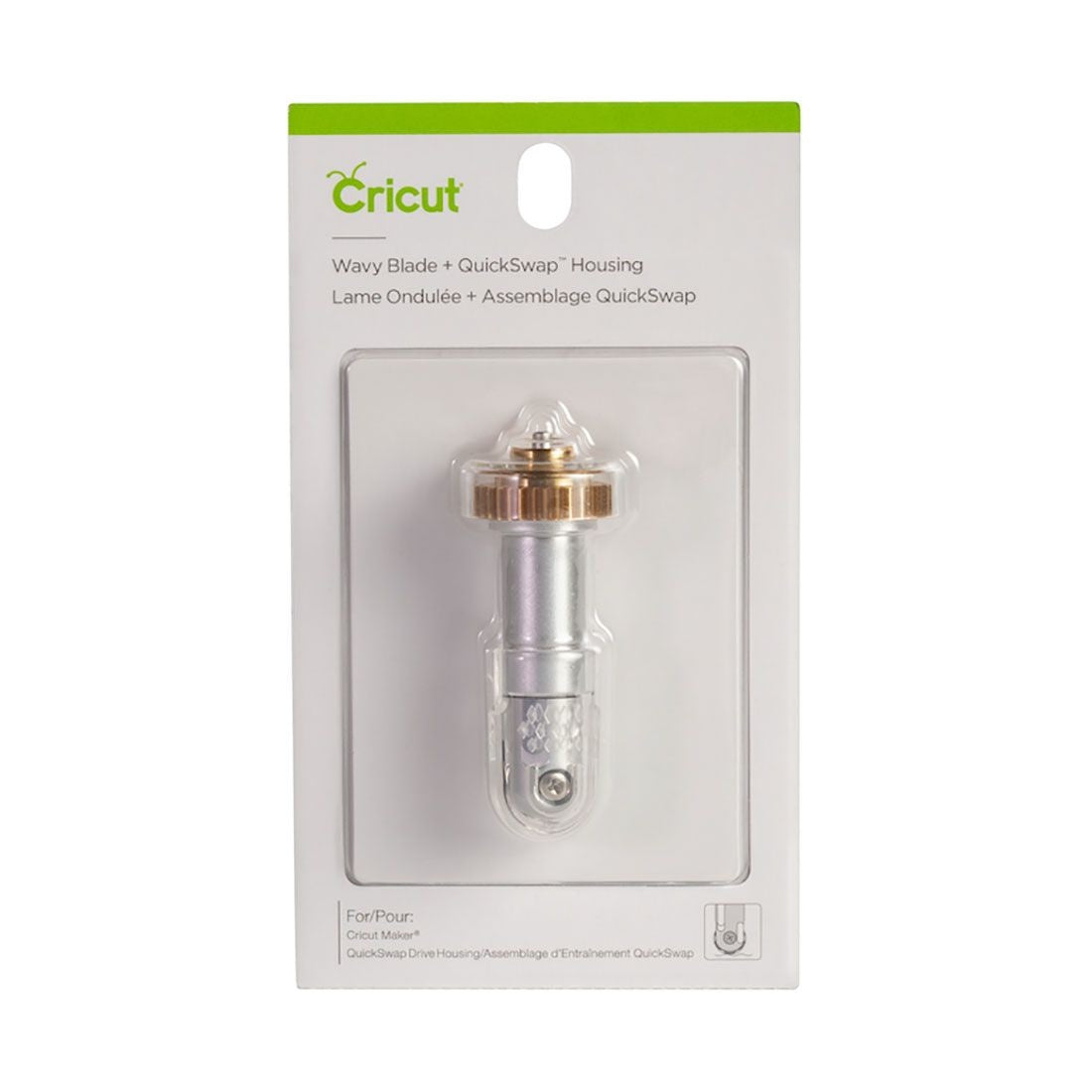Cricut wavy  blade tip + QuickSwap housing