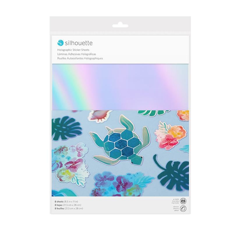 Printbare Stickervellen - Holografisch